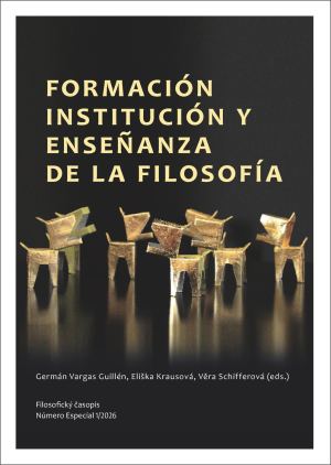obálka publikace Formación, institución y enseñanza de la filosofía
